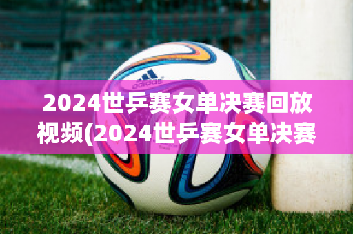 2024世乒赛女单决赛回放视频(2024世乒赛女单决赛回放视频下载)